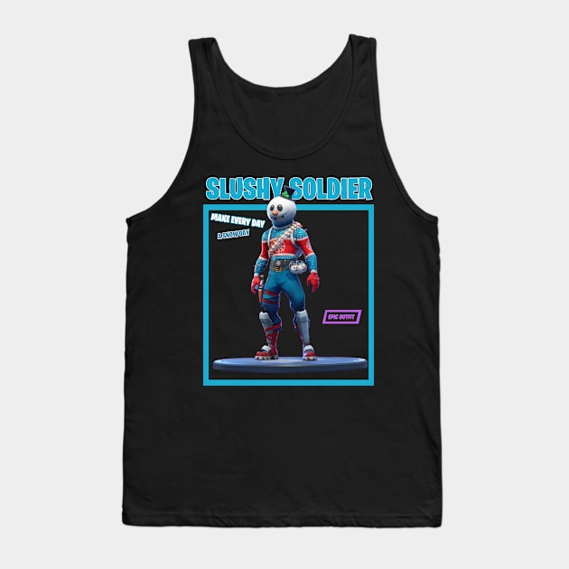 Slushy Soldier Tank Top by moker8store